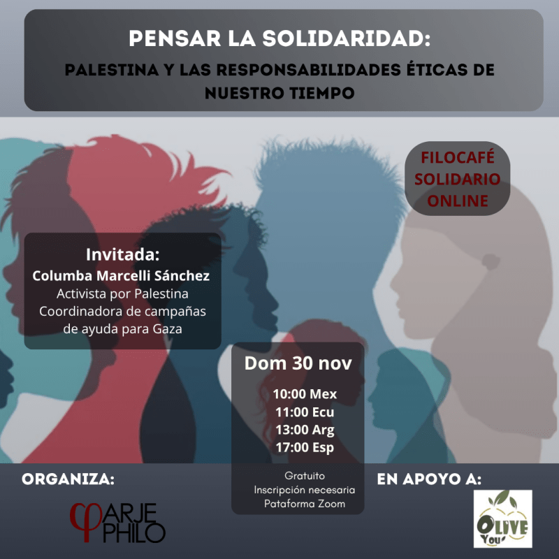 Filocafé: Pensar la&nbsp;solidaridad